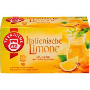 TEEKANNE Früchtetee Italienische Limone 20 Beutel x 2,5 g