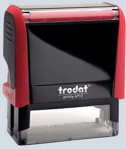 Textstempel Printy bis 6 Zeilen, 58x22mm + Gutschein f. Stempelplatte