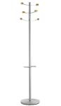 Unilux BOUQUET Garderobenständer metallgrau-buche, 6...
