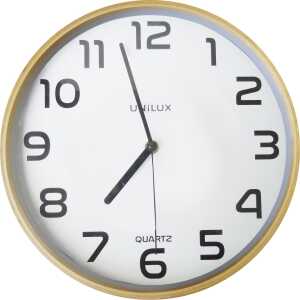 UNILUX Wanduhr Baltic 31,5cm Holz/Kunststoff buche