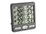 TFA 30.3054.10 Klima Monitor Hygrometer, grau
