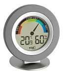TFA 30.5019.01 Cosy Digitales Thermo-Hygrometer, grau/silber
