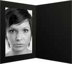 1x100 Daiber Portraitmappen mit Passepartout, 15x20 cm,...