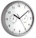 TFA 98.1072 Wanduhr silber 4009816018014