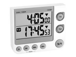 TFA 38.2025 Elektronischer 2-fach Timer Timer und Stoppuhr