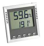 TFA 30.5010 Klima Guard Hygrometer grau/silber
