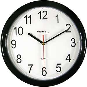 Technoline WT 600 Wanduhr schwarz