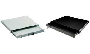 DIGITUS 19 Tastaturschublade, 1 HE , lichtgrau (RAL7035) (11001689)