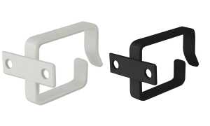 DIGITUS Kabelbügel aus Stahlblech, 44 x 60 mm, lichtgrau (11001699)