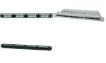 DIGITUS 19 Patch Panel Kat.5e, Kla sse D, 24 x RJ45, 1 HE...
