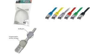 DIGITUS Patchkabel Premium, Kat. 5e , SF/UTP, 2,0 m, schwarz