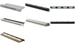 DIGITUS 19 Patch Panel Kat.6, Klas se E, 24 x RJ45, 1 HE...
