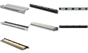 DIGITUS 19 Patch Panel Kat.6, Klas se E, 24 x RJ45, 1 HE (11002748)