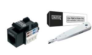 DIGITUS Keystone Modul Kat.6, Klass e E, ungeschirmt (11002751)
