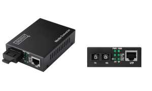DIGITUS Fast Ethernet Medienkonvert er, RJ45/SC, Multimode (11002786)