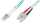 DIGITUS LWL Patchkabel, LC-Duplex - SC-Duplex, OM3, 3,0 m (11003306)
