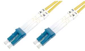 DIGITUS LWL Patchkabel, LC-Duplex - LC-Duplex, OS2, 10,0 m (11003490)