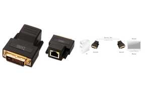 DIGITUS DVI Signalverstärker über K at.5, bis zu 70 m (11003715)