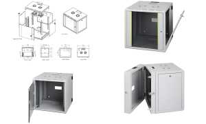 DIGITUS 19 Wandverteiler Soho-Line mit Schwenkrahmen, 20 HE (11003877