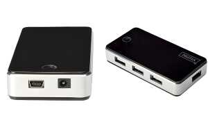 DIGITUS USB 2.0 Hub, 7-Port, schwar z, inkl. Netzteil (11003912)