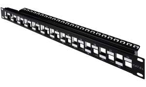 DIGITUS 19 Modulares Verteilerfeld Kat.6a, 24 Port (11003938)