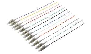 DIGITUS LWL Faserpigtail-Satz, LC S implex, OM3, 2,0 m (11003966)