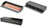 DIGITUS Desktop Patch Panel Kat.6A, Klasse EA, 12 x RJ45...