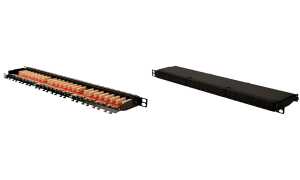 DIGITUS 19 Patch Panel Kat.6, Klas se EA, 24 Port, schwarz (11005727)