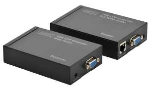 DIGITUS VGA-UTP-Extender-Set über K at.5, Reichweite: 300 m (11005781)