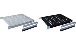 DIGITUS 19 Fachboden, 1 HE, Tiefe: 350 mm, lichtgrau (11005810)