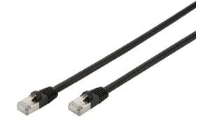 DIGITUS Outdoor-Patchkabel, Kat. 6, S/FTP, 3,0 m, schwarz (11006272)