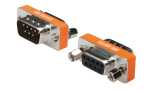 DIGITUS Null-Modem-Adapter, 9 Pol S ub-D, Stecker - Kupplung