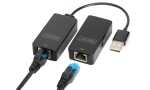 DIGITUS USB 2.0 Extender-Set, PoE g eeignet, schwarz...