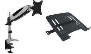 DIGITUS LCD-/LED-Monitorarm Single, mit Klemmfuß (11006456)