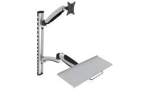 DIGITUS LCD-/LED-Monitorarm, mit Ta staturhalterung (11006459)