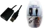 LogiLink USB 2.0 Aktives Verlängeru ngskabel, 5,0 m...