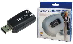 LogiLink USB 2.0 Audioadapter, 5.1 Soundeffekt (11111608)