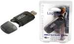 LogiLink USB 2.0 Mini Card Reader f ür SD/MMC,...
