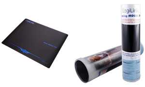 LogiLink Maus Pad XXL für Gaming & Grafikdesign, schwarz (11111653)