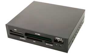 LogiLink USB 2.0 Card Reader, 54 in 1, Kunststoffgehäuse (11112179)