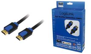 LogiLink HDMI Kabel High Speed, HDM I Stecker - Stecker, 15 m
