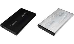 LogiLink 2,5 SATA Festplatten-Gehä use, USB 3.0, schwarz (11112214)