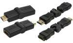 LogiLink Adapter, HDMI Kupplung - H DMI Stecker, 270 Grad...