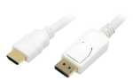LogiLink DisplayPort - HDMI Anschlu sskabel, 2,0 m,...
