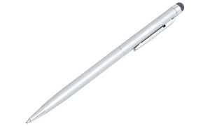 LogiLink Eingabestift mit Kugelschr eiber, silber (11112756)