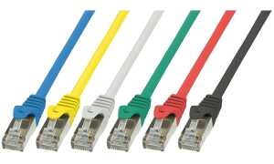 LogiLink Patchkabel, Kat. 5e, SF/UT P, 10,0 m, grau (11113550)