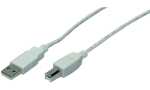 LogiLink USB 2.0 Kabel, USB-A - USB -B Stecker, 3,0 m,...