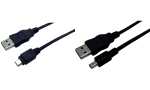 LogiLink USB 2.0 Kabel, USB-A - USB Mini 5Pol Stecker,...