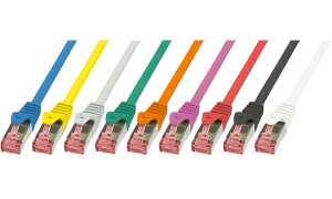 LogiLink Patchkabel, Kat. 6, S/FTP, 3,0 m, pink (11114131)