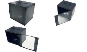 LogiLink 19 Wandverteiler, einteil ig, 15 HE, schwarzgrau (11114612)